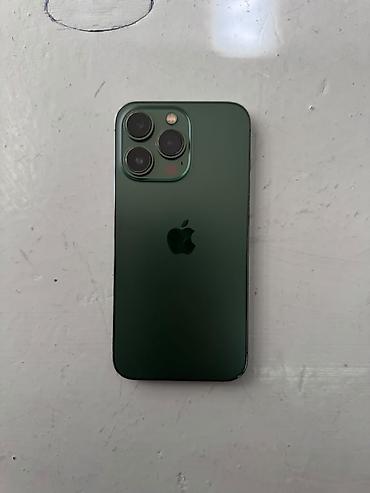 IPhone 13 Pro, Б/у, 256 ГБ, Alpine Green, Чехол, 77 %