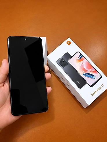realme note 55: Redmi Note 12, 128 GB, rəng - Qara, Barmaq izi, İki sim kartlı, Face ID — 2