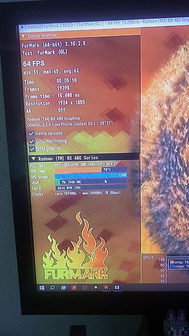 ревизия: Видеокарта для ПК, Б/у, AMD, Radeon RX, 8 ГБ — 5