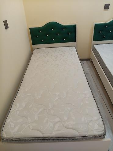 ucuz matras: İki ədəd tək nəfərlik çarpayı dəsti - Ölçü: standart tək nəfərlik — 2