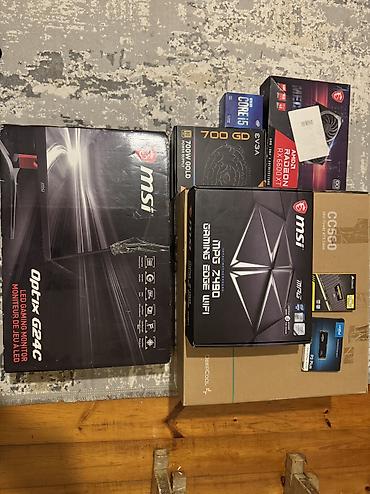 Masaüstü kompüterlər və iş stansiyaları: Ekran kartı: AMD RADEON RX6600XT MSI MECH 2x (Rtx3060 tan biraz — 6