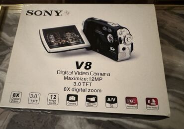 4к видеокамера: Yeni qutusunda Sony digital video camera