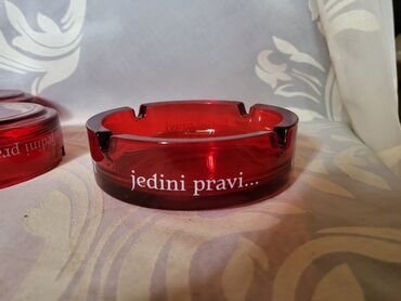 Ostali kućni dekor: Pepeljara, bоја - Crvena, Novo — 3