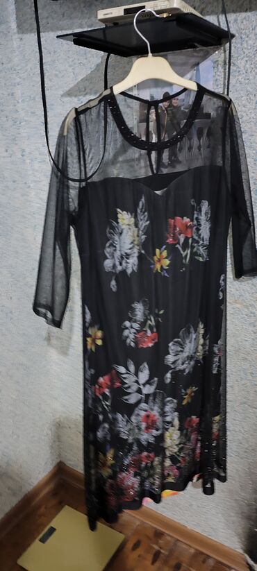 kurtka xl: Вечернее платье, Макси, XL (EU 42)