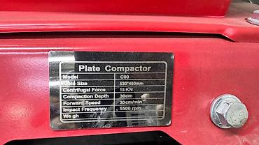 460: Виброплита Plate Compactor C90 - Тип: бензиновая виброплита прямого — 3