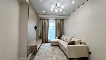 кок джар ж м: 1 комната, 44 м², Элитка, 3 этаж, Дизайнерский ремонт