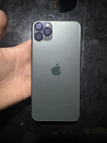 apple 13 mini qiymeti: IPhone 11 Pro Max, 256 GB, Yaşıl, Face ID