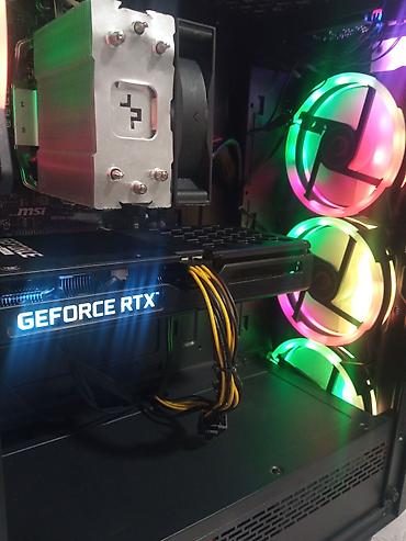 manitor hdmi: Gaming stolüstü kompüter (RGB işıqlanma ilə) SALAM I3 12 nesil 16 RAM — 1
