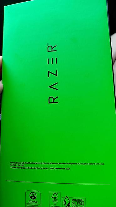 Qulaqcıqlar: Yeni Simsiz (Bluetooth) Qulaqcıqlar, Razer, rəng - Qara — 3