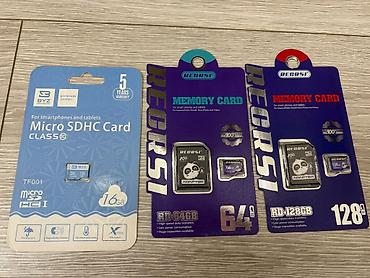 Продаю новые карты памяти microSD для смартфонов и планшетов 16гб-480 at lalafo.kg Продаю новые карты памяти microSD для смартфонов и планшетов 16гб-480