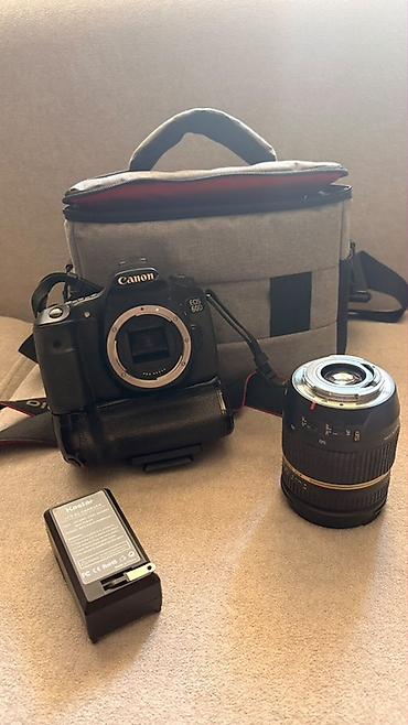 Фото и видеокамеры: Canon EOS 60D DSLR fotoaparat dəsti

Çanta ve adaptr hediyye — 2