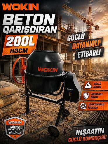 Alətlər: Beton qarışdıran — 1