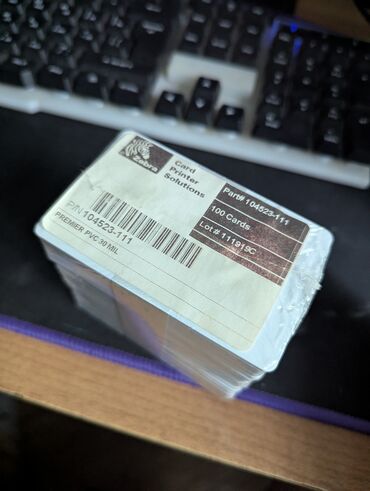 порошок цена бишкек: Пластиковые карточки НОВЫЕ Zebra Card Printer Solutions пачка 100шт