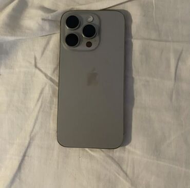 компьютерный блок: IPhone 15 Pro, 256 ГБ, Серебристый, Зарядное устройство, Защитное стекло, Чехол