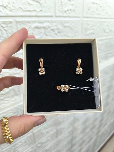 Серебряные наборы украшений: Набор украшений, Проба 925, Женские, Новый — 10