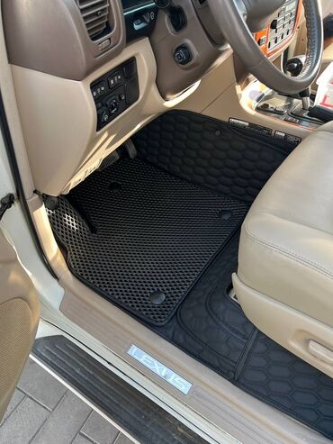 Полики: 5D Eva Полики Для салона Toyota, цвет - Красный — 5