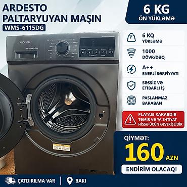 dynacord cms 1600: ARDesto paltaryuyan maşın – WMS-6115DG - Ön yükləmə, 6 kq yükləmə — 1