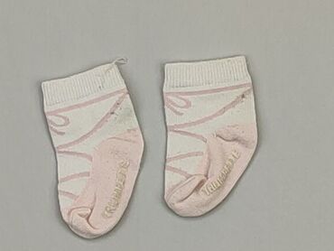 różowa bielizna koronkowa: Socks, 16–18, condition - Good