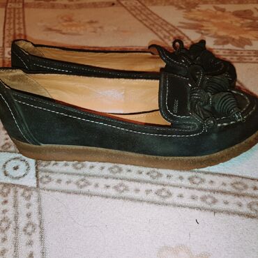польская обувь: Туфли Geox, 37, цвет - Черный