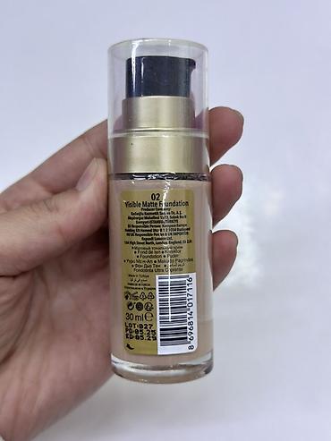 emelie paris тональный крем отзывы: Gabrini Visible Matte Professional Foundation, SPF 15 - Тональная — 2