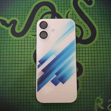 vr box бишкек: IPhone 17, Колдонулган, 256 ГБ, Ак, Коргоочу айнек, Каптама, Кабель, 100 % — 1