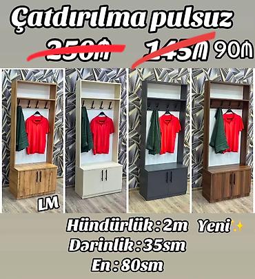 _*Yeni 👣👟Dəhliz dolabı👟👣_ Birbaşa istehsalçıdan alın‼️ Qiymət