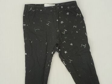 legginsy z białym lampasem: Leggings, Fox&Bunny, 12-18 months, condition - Good