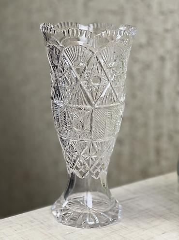 Вазы: Продаю стекло, вазы СССР, кувшин, графин посуда . Листайте — 28