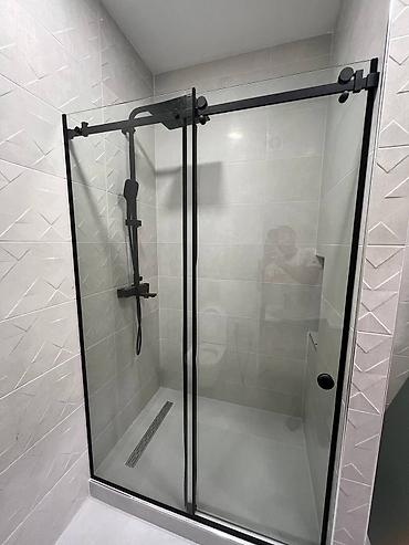 Душевые перегородки и ограждения: Ассалом Алейкум! Айнектен Душ жазайбыз ! Айнек Печкада бышырылат ! — 13