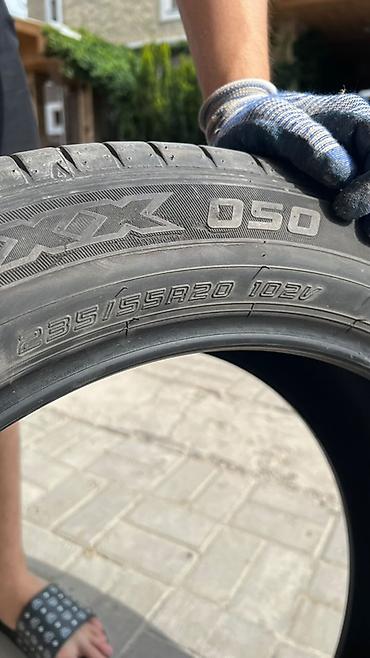 suv: Шины 235 / 55 / R 20, Лето, Б/у, Комплект, Внедорожные (АТ/МТ), Dunlop — 1