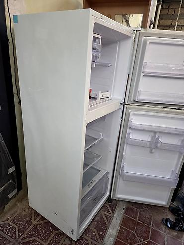 Soyuducular: İşlənmiş 2 qapılı Samsung Soyuducu Satılır, rəng - Ağ — 4
