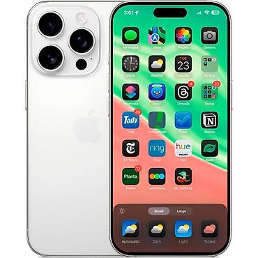 IPhone 16 Pro Max, цвет White Titanium - Корпус из титана, плоские