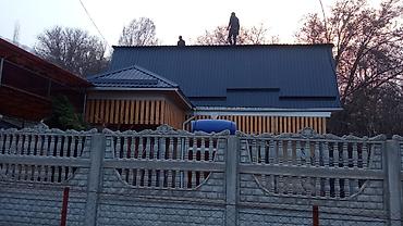 Кровля крыши: Кровельные работы из профнастила и доборных элементов Услуги: - — 6