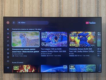 Televizorlar: İşlənmiş Televizor Samsung LED ekran 55" 4K (3840x2160), Ünvandan götürmə — 2