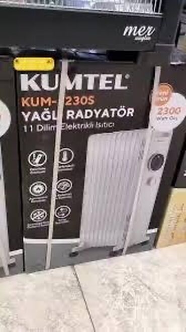 Elektrikli qızdırıcılar və radiatorlar: Yağ radiatoru, Kumtel, Kredit yoxdur, Pulsuz çatdırılma