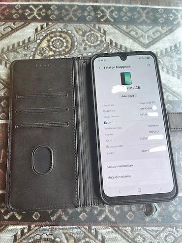Digər mobil telefonlar: ⛔Samsumg A26 5G⛔ 256/GB Yaddaş 8/RAM Plus Karıbkasında + Çexolda — 5