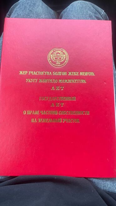 базар коргон жер: 8 соток, Бизнес үчүн, Кызыл китеп
