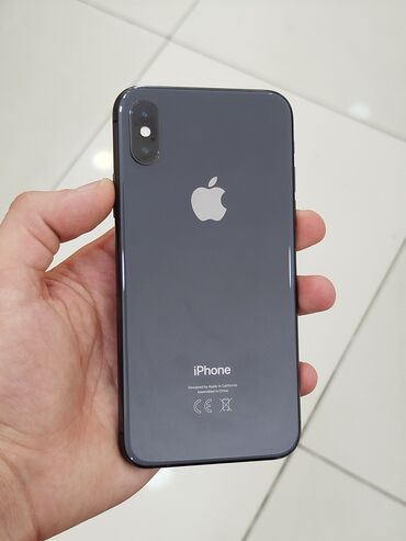 iphone бу купить: IPhone X, 64 ГБ, Черный, Face ID