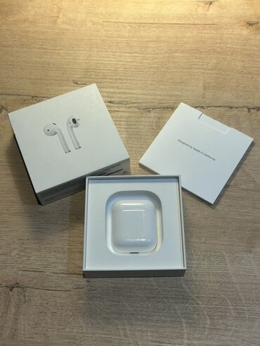 Mikrofonlar: İşlənmiş Simsiz (Bluetooth) Qulaqcıqlar, Apple, rəng - Ağ