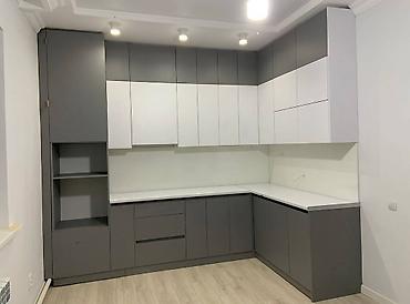 Кухонные гарнитуры: Кухонный гарнитур, Новый, цвет - Белый, ДСП, Бесплатная доставка — 22