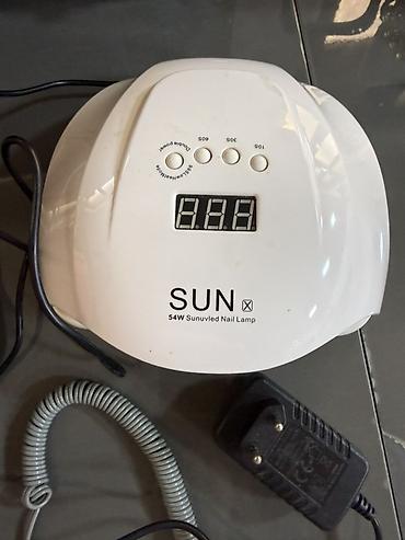 Manikür üçün tam set Məhsul tərkibi: - SUN X 54W Sunuvled dırnaq lalafo.az -da — 3 Manikür üçün tam set Məhsul tərkibi: - SUN X 54W Sunuvled dırnaq — 3