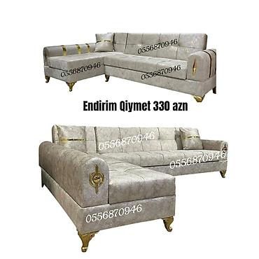 Sifarişlə divanlar: Künc divan, Qonaq otağı üçün, Parça, Bazalı, Açılan, Kitab — 3