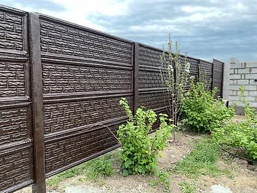 Бетонные еврозаборы: Декоративные секционные заборы из железобетона - Материал — 14