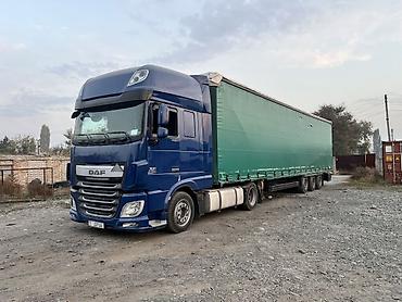 Транспорт: Тягач, DAF, 2015 г., Шторный — 1