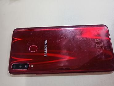 Samsung Galaxy A20s, 128 GB, rəng - Qırmızı, Sensor