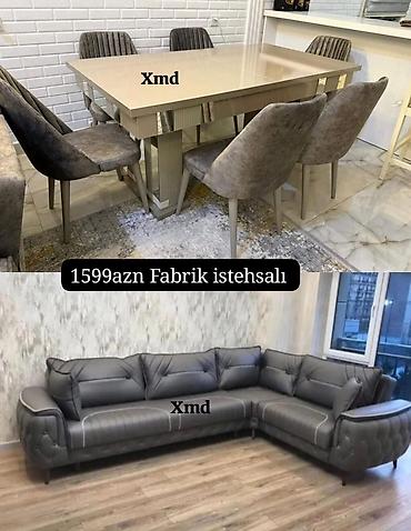 oyuncaq fiqur: Mebel dəstləri – fabrik istehsalı 1) Künc divan - Material: yüksək — 1