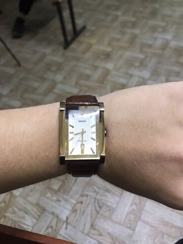Наручные часы: Часы бренда Orient⌚️ Модель UNDJ-A0-B Цвет корпуса:желтое золото Цвет