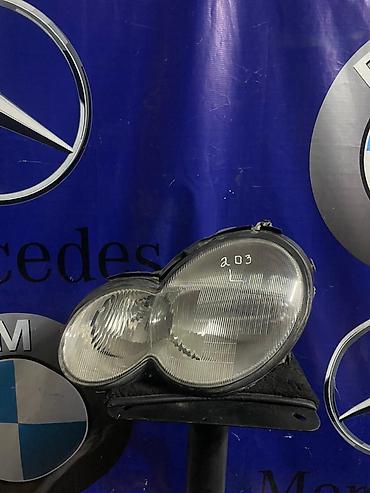 фары w203: Передняя левая фара Mercedes-Benz 2002 г., Б/у, Оригинал, Япония — 1