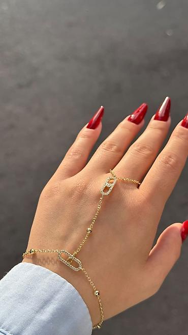 qol satlari: Zərif əllər üçün zəncirli əl bəzəyi (hand chain/hand harness) — 3
