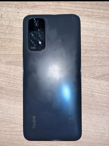 купить. телефон: Redmi, Redmi Note 11, Б/у, 128 ГБ, цвет - Черный